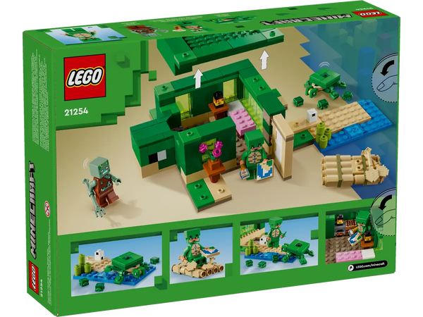 Lego: Minecraft the Turtle Beach House - Ages 8+