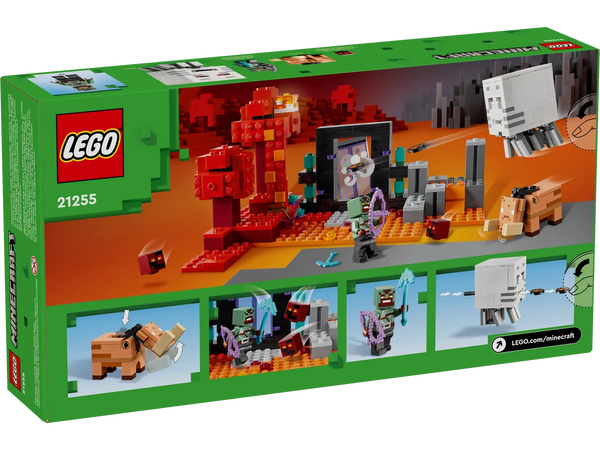 Lego: Minecraft the Nether Portal Ambush - Ages 8+