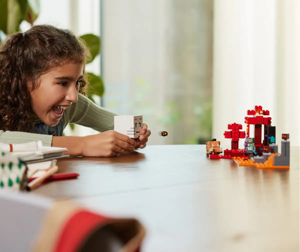 Lego: Minecraft the Nether Portal Ambush - Ages 8+