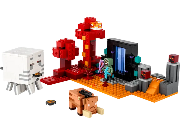 Lego: Minecraft the Nether Portal Ambush - Ages 8+