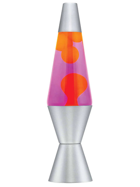 SCHY: 14.5” LAVA® Lamp: Yellow/Purple/Silver - Ages 8+