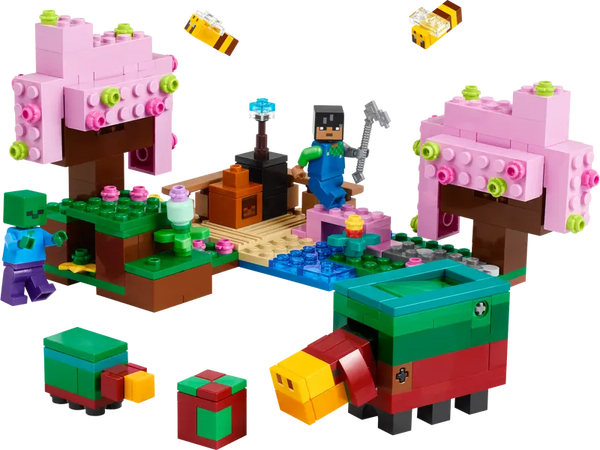 Lego: Minecraft the Cherry Blossom Garden - Ages 8+