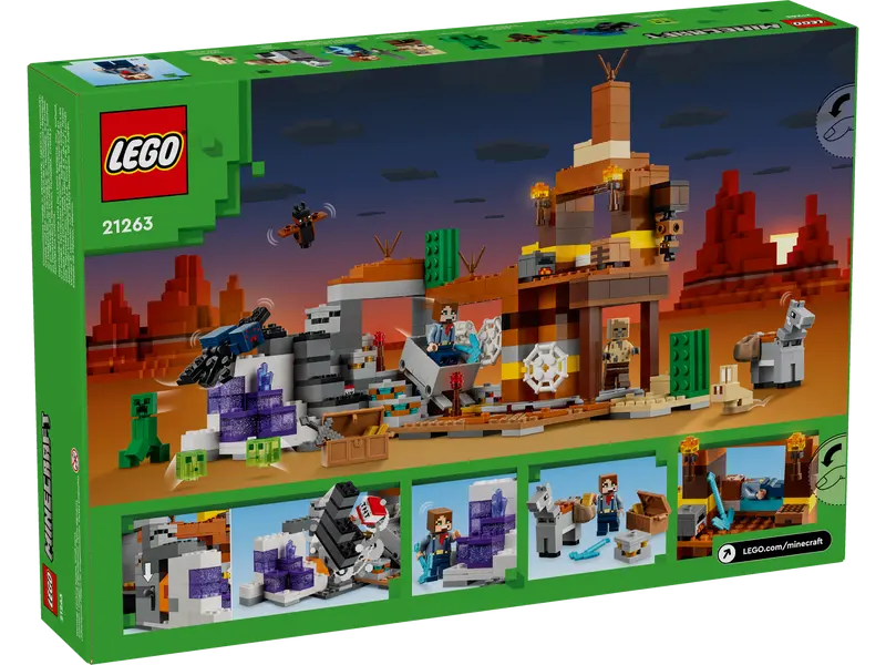 Lego: Minecraft the Badlands Mineshaft - Ages 8+ – Playful Minds