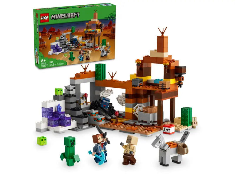 Lego: Minecraft the Badlands Mineshaft - Ages 8+