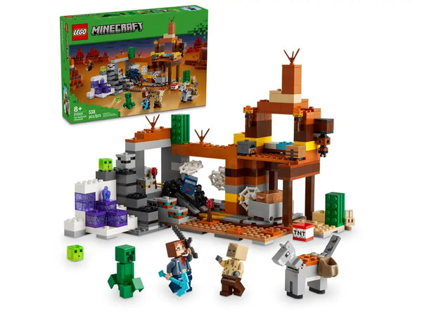 Lego: Minecraft the Badlands Mineshaft - Ages 8+