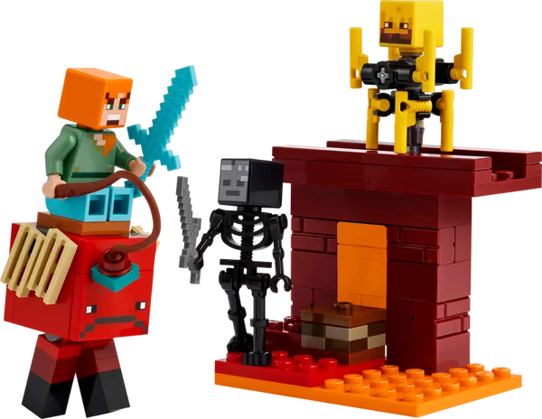 Lego: Minecraft the Nether Lava Battle - Ages 6+