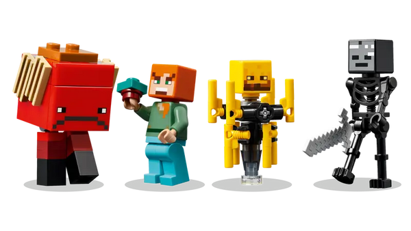 Lego: Minecraft the Nether Lava Battle - Ages 6+