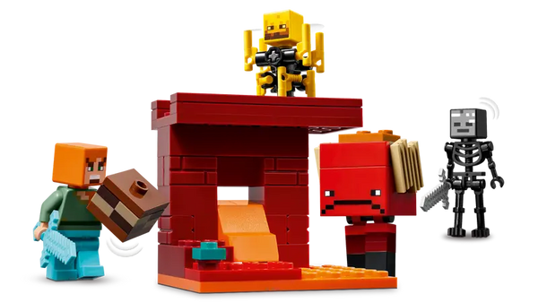 Lego: Minecraft the Nether Lava Battle - Ages 6+