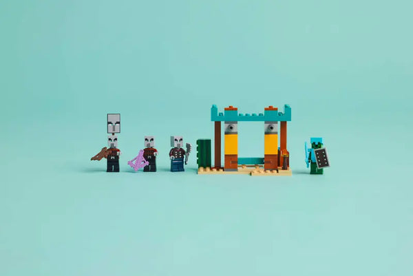 Lego: Minecraft the Illager Desert Patrol - Ages 7+