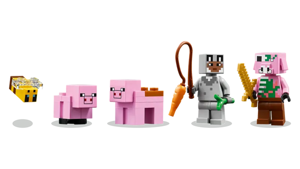 Lego: Minecraft the Baby Pig House - Ages 7+