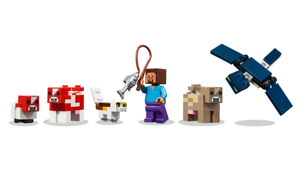 Lego: Minecraft the Mooshroom House - Ages 8+