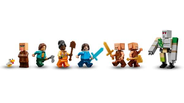 Lego: Minecraft the Ghast Balloon Village Attack - Ages 10+