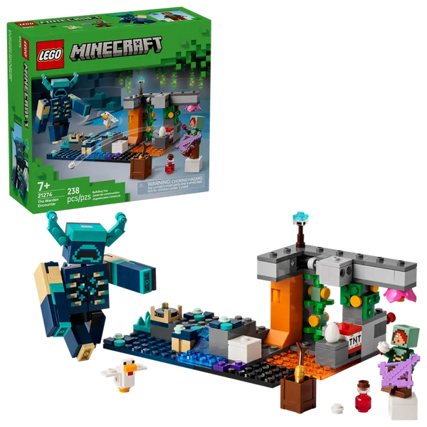 Lego: Minecraft the Warden Encounter - Ages 7+