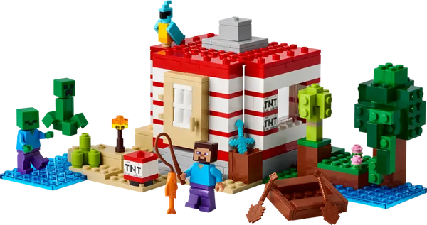 Lego: Minecraft the TNT Jungle House
