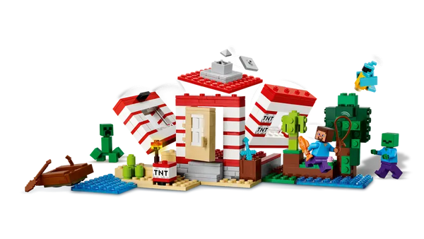 Lego: Minecraft the TNT Jungle House