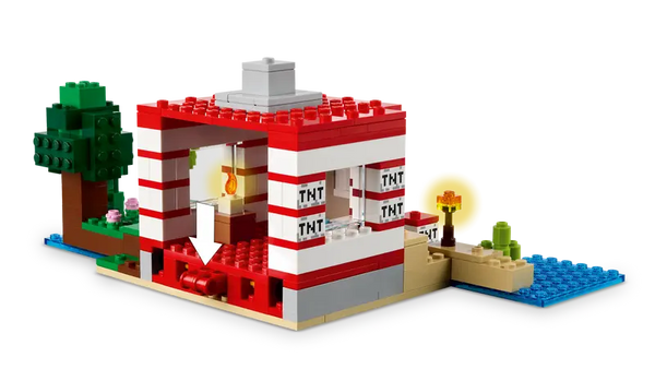 Lego: Minecraft the TNT Jungle House