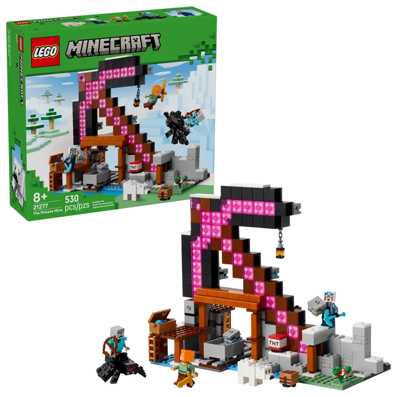 Lego: Minecraft the Pickaxe Mine - Ages 8+