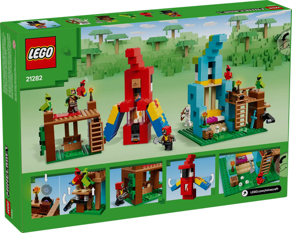 Lego: Minecraft the Parrot Houses - Ages 8+