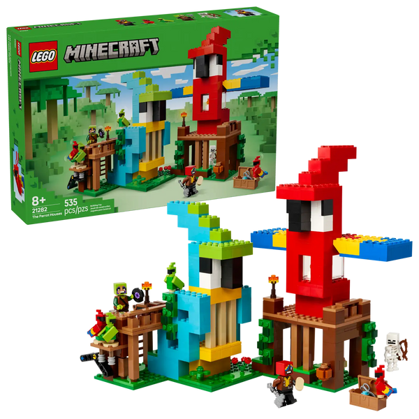 Lego: Minecraft the Parrot Houses - Ages 8+