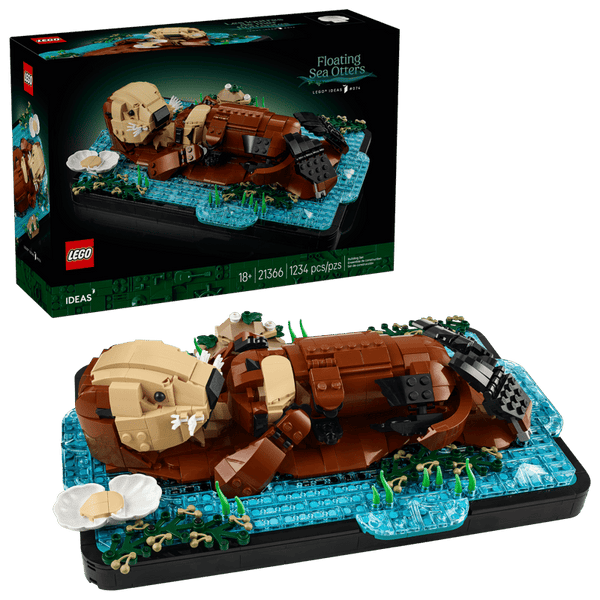 Lego: Icons Floating Sea Otters