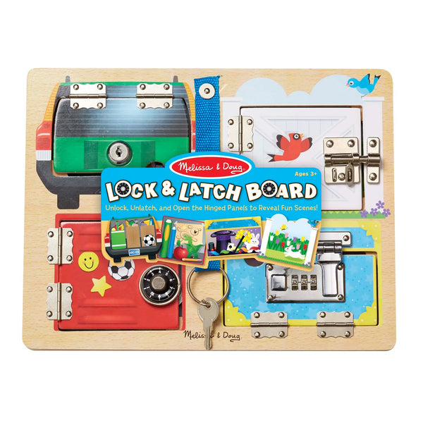 MD: Lock and Latch Board - Ages 3+