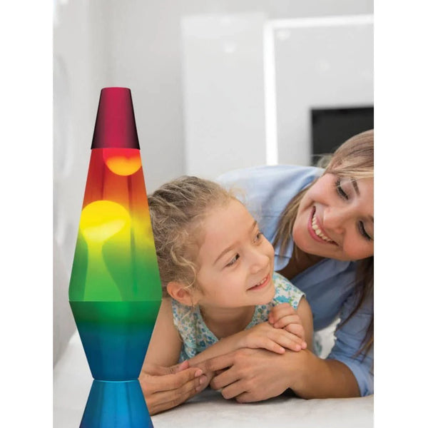 SCHY: 11.5” LAVA® Lamp Rainbow - Ages 8+