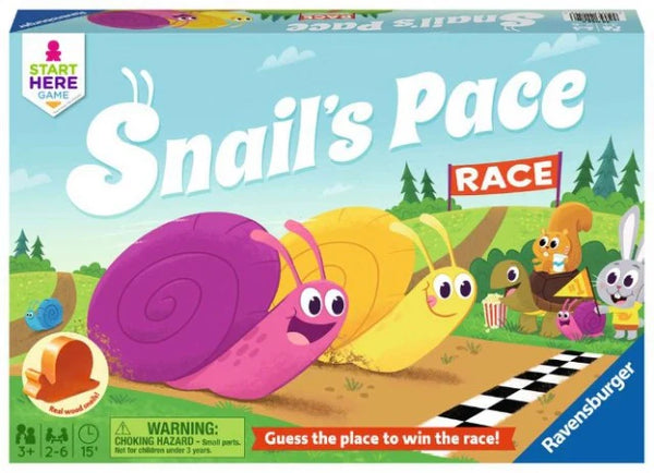 Ravensburger: Snail's Pace Race - Ages 3+