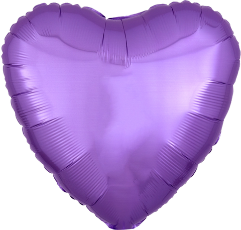 18" Balloon: Pearl Lavender Decorator Heart