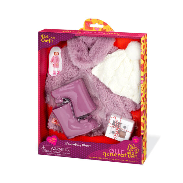 OG: 18" Doll Outfit Deluxe: Wonderfully Warm - Ages 3+