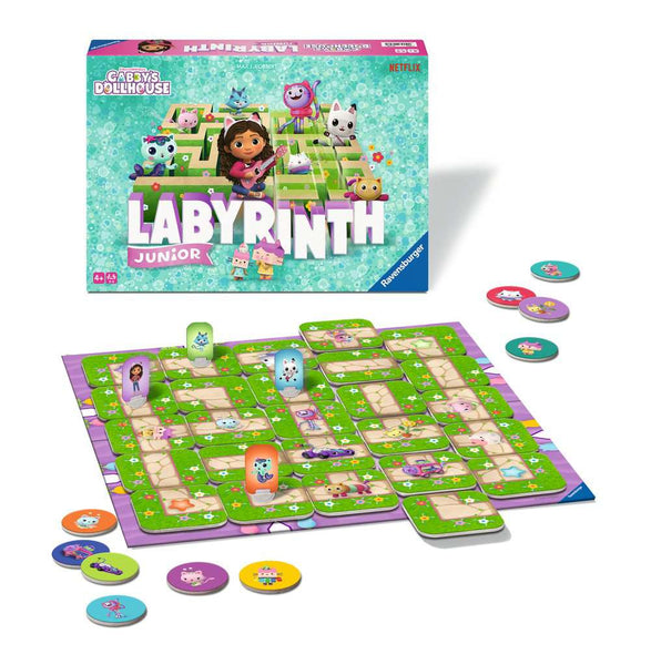 Board Game: Gabby's Doll House Labyrinth - Age 4+