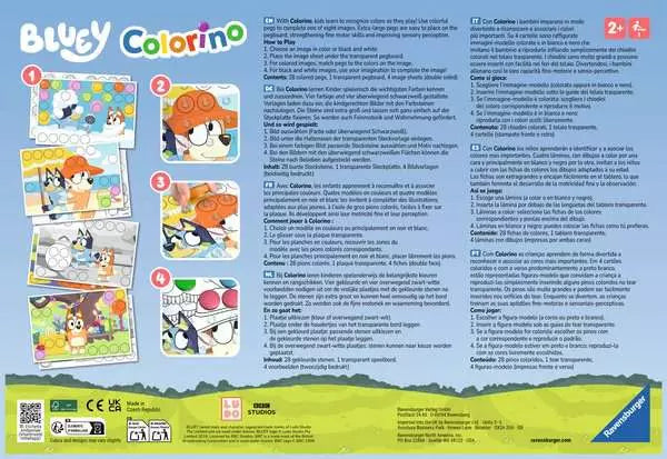 Bluey: Colorino  - Ages 2+