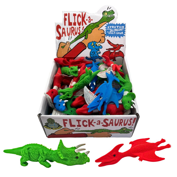Flick a Saurus Dinosaur Toy