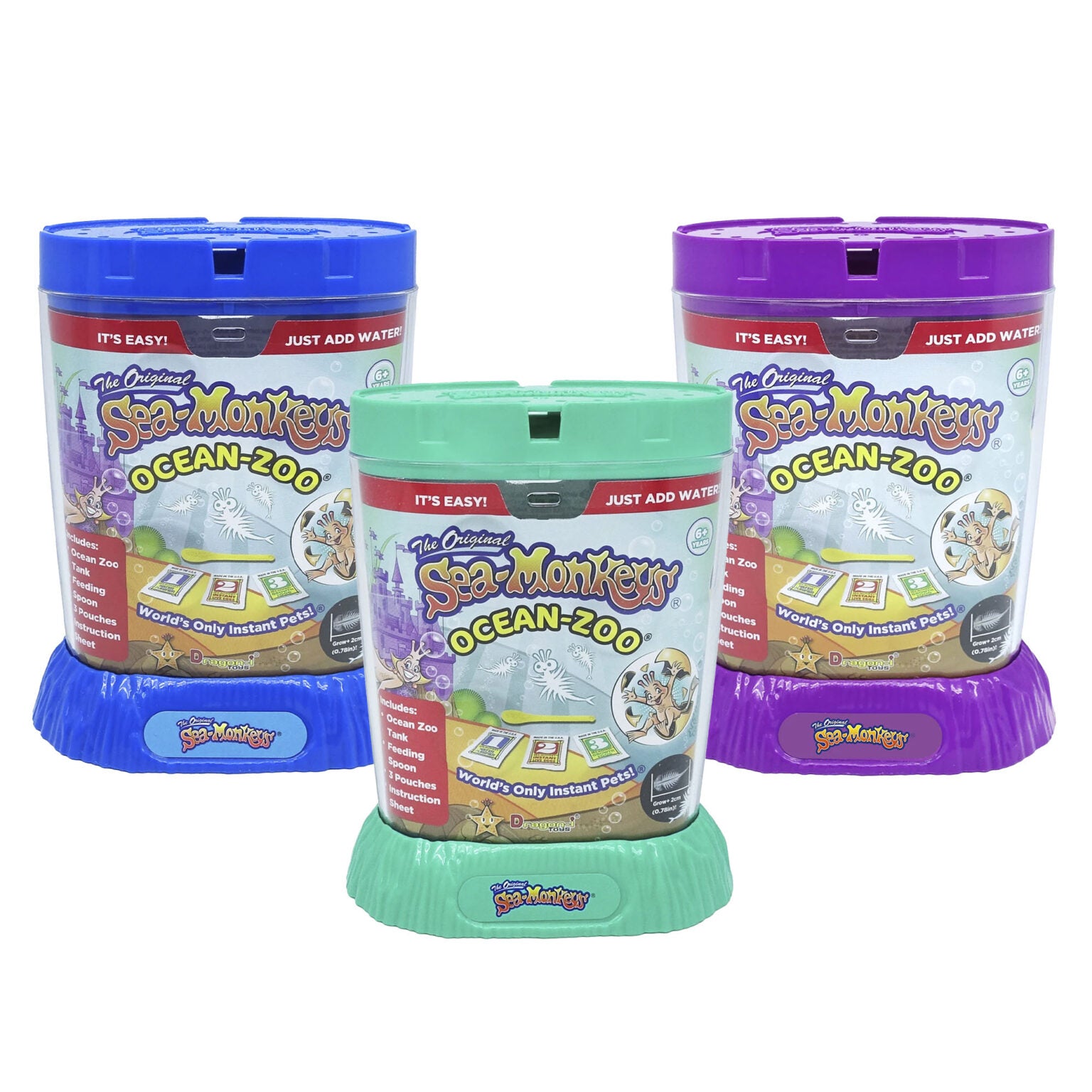 SCHY: Sea Monkey Ocean Zoo - Ages 6+