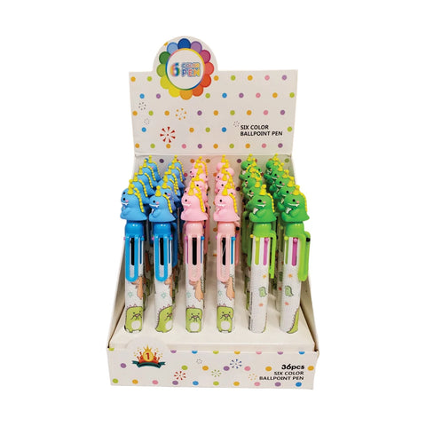 6 in 1 Party Dino Pen - Ages 5+