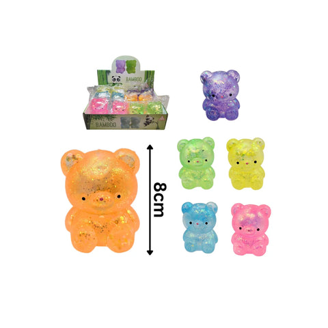 Glitter Sugar Bear 8cm - Ages 3+