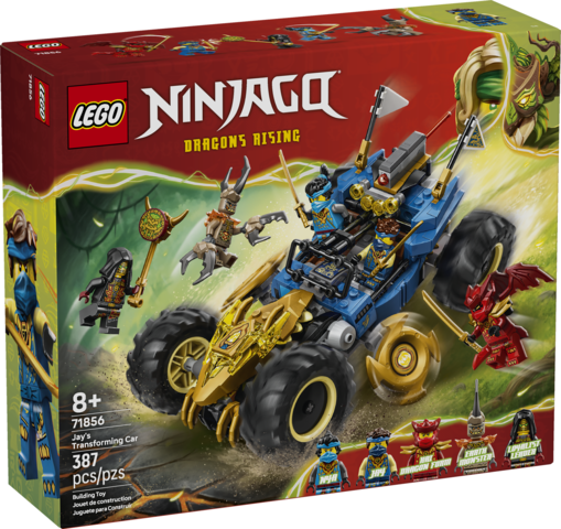 Lego: Ninjago - Jay's Transforming Car - Age 8+