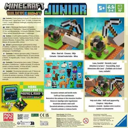Minecraft Junior: Builders & Biomes - Ages 5+