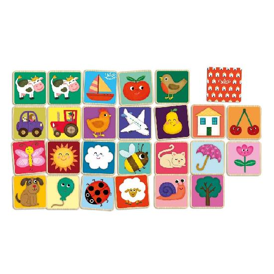 Vilac: Memory Game Mélusine Allirol - Ages 2+