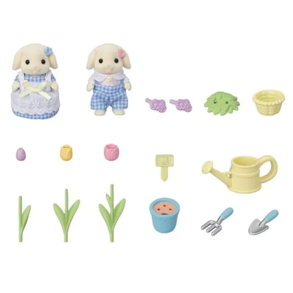 CC: Blossom Gardening Set Flora Rabbit Sister & Brother - Ages 3+