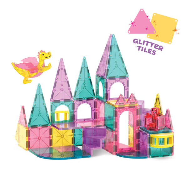 Magna-Tiles Castle 48 Piece Deluxe Set