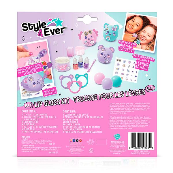 Style 4 Ever - Kawaii DIY Lip Gloss Kit