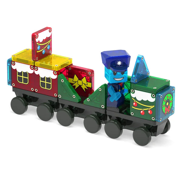Magna-Tiles MicroMAGS Advent Calendar 34 Piece Set