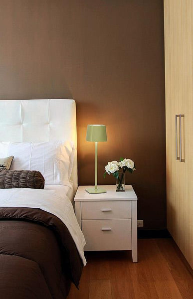 Trilite Square Shade LED Table Light - Green - Age 8+