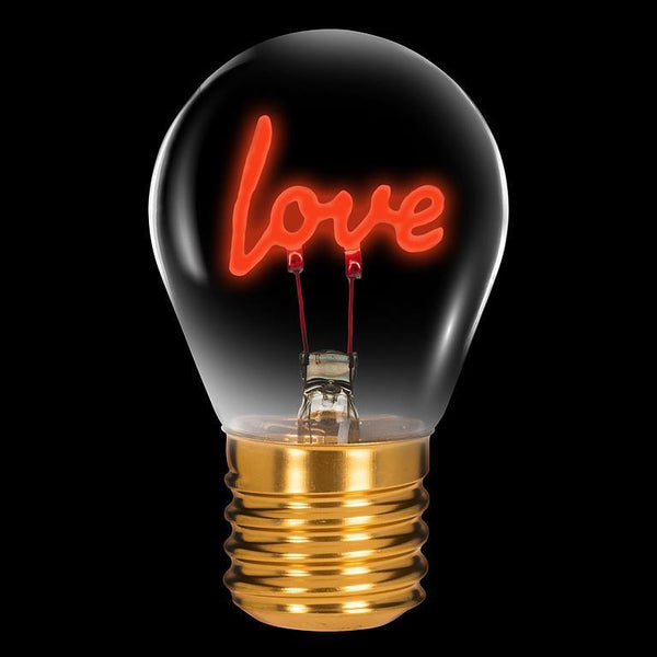 Love Neon LED - Lightbulb  Red - Age 6+