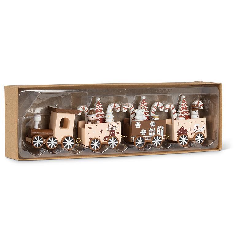 Train Set with Toys & Candy - Natural