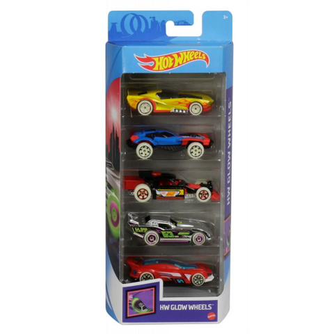 Hot Wheels 5 pks (Packs may vary) 3+