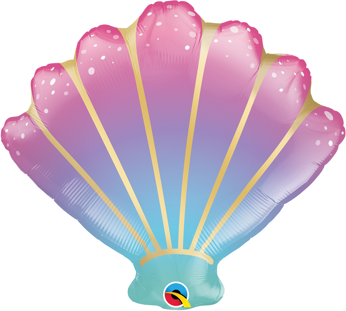Sea Shell Ombre Balloon 21"