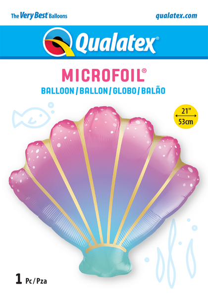 Sea Shell Ombre Balloon 21"