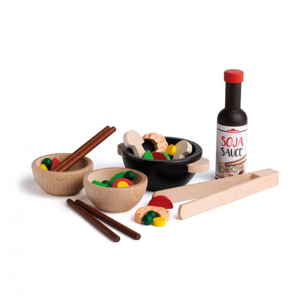 Erzi Wooden Wok Party Play Set