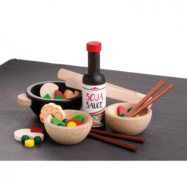 Erzi Wooden Wok Party Play Set